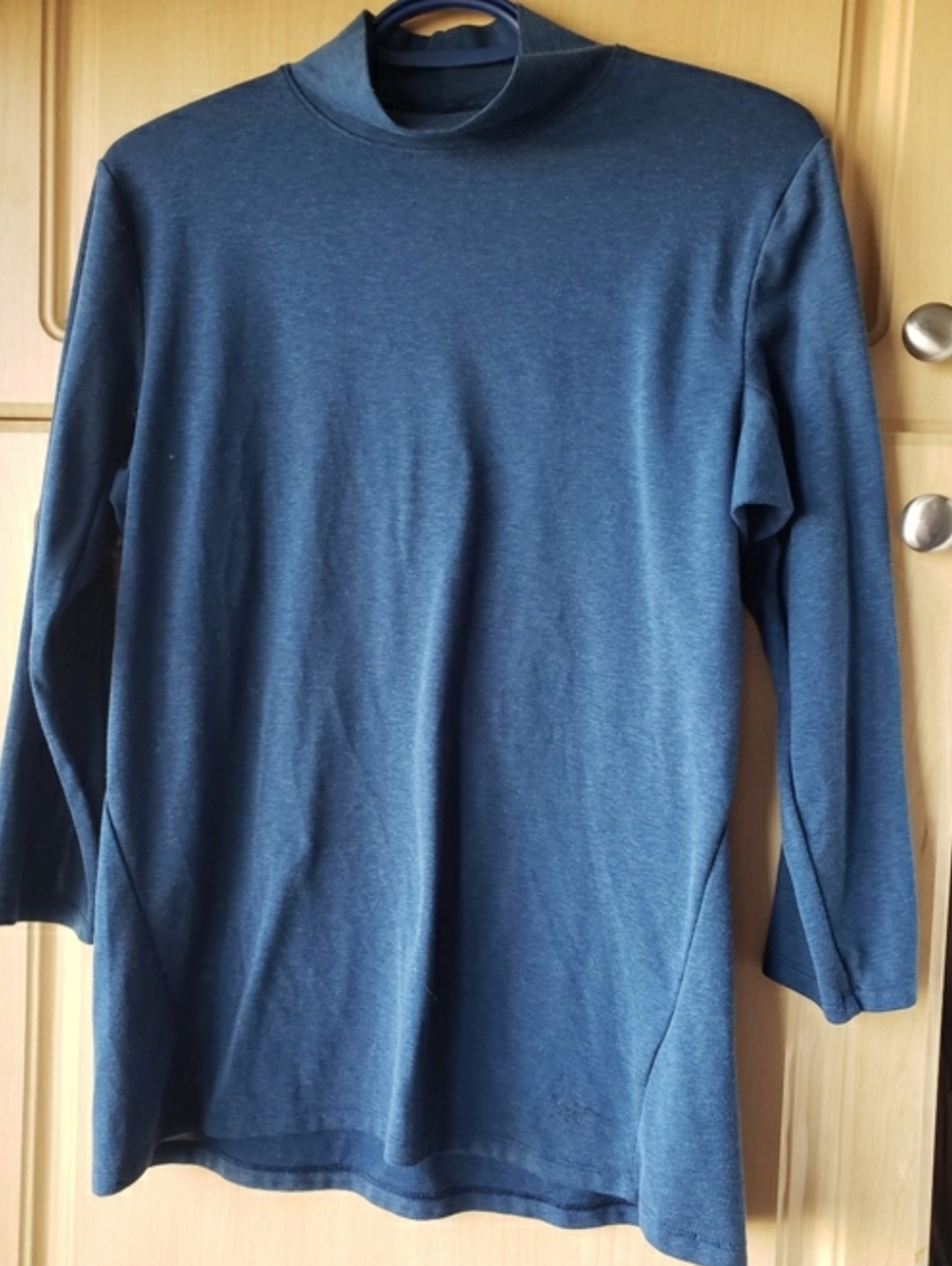 Arcteryx Women's Classic Long Sleeve Mock Neck Top - Slate Blue - Picture 8 of 9